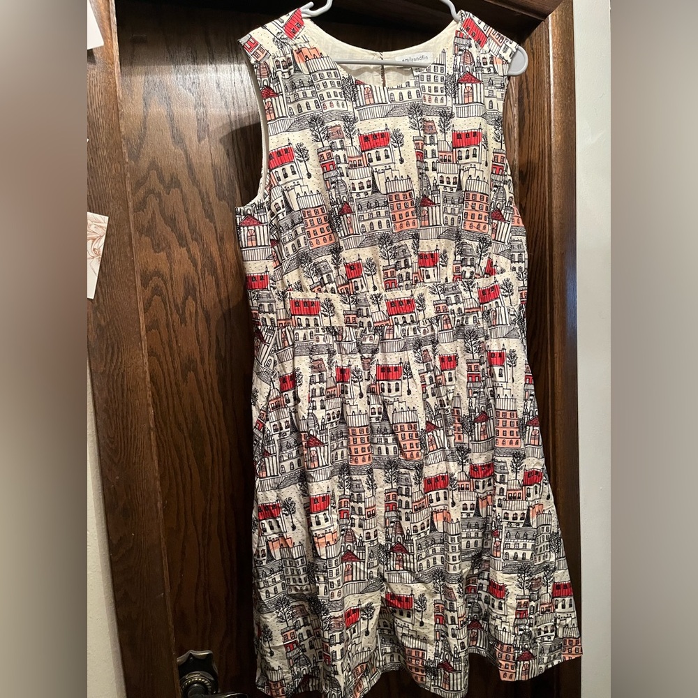 Emily and Fin Paris Streets Dress XXL UK18